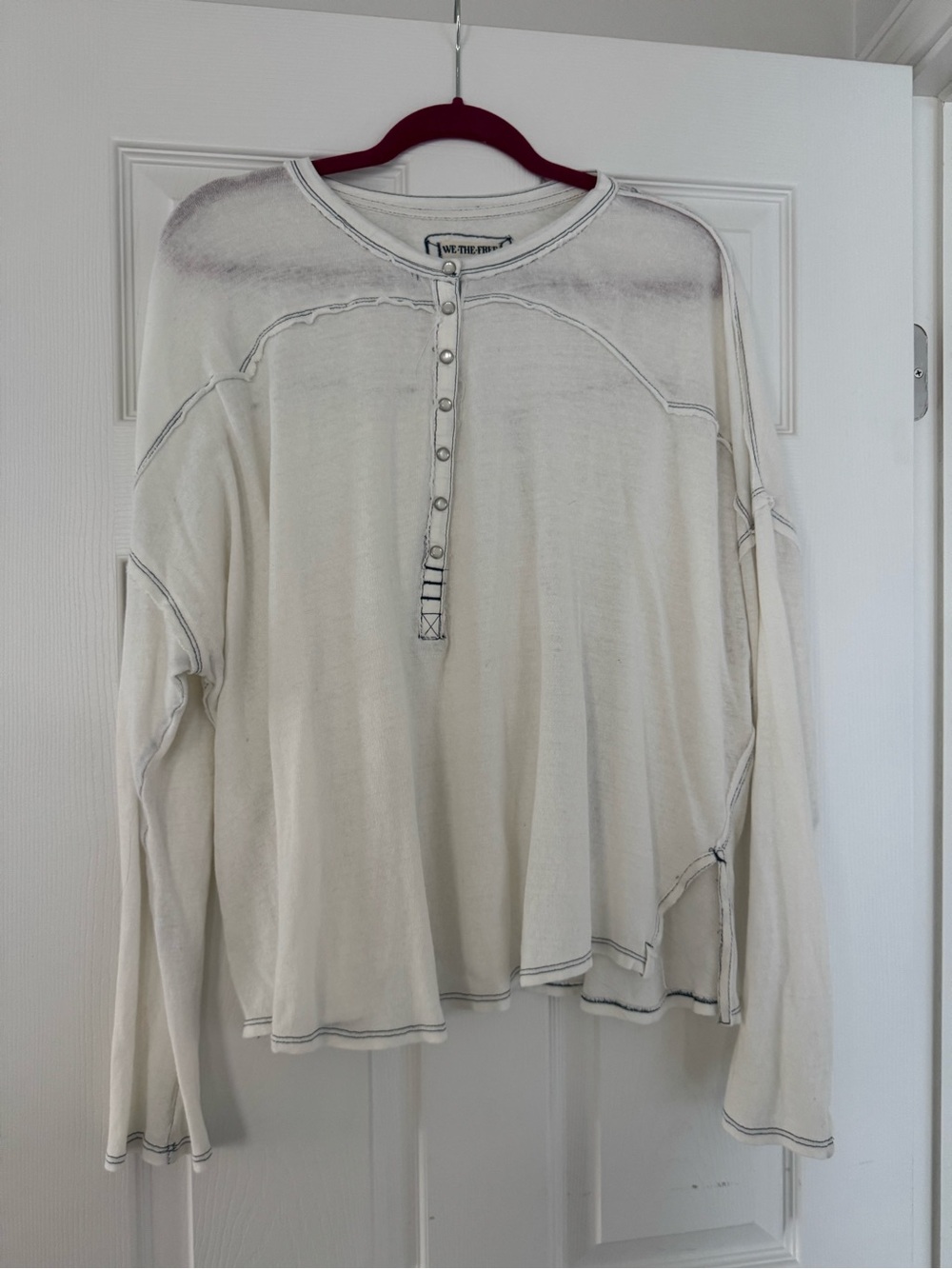 Free People Long sleeve Henley